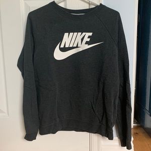 Grey Nike Crewneck. Size medium, women’s.